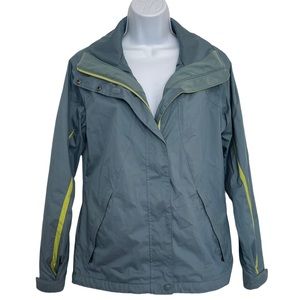 Columbia green omni tech critically seam sealed waterproof liner